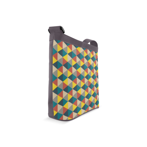 Colorful geometric   - design and vector Crossbody Bags (Model 1613)