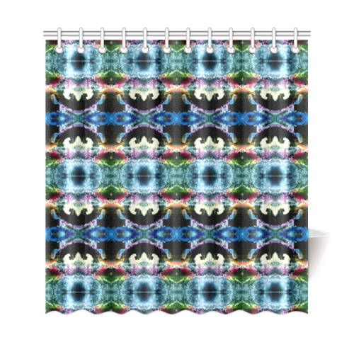 In Space Pattern Shower Curtain 69"x72"