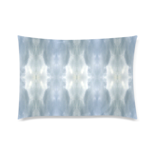 Ice Crystals Abstract Pattern Custom Zippered Pillow Case 20"x30"(Twin Sides)