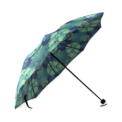 leafy Fractal Mandala Foldable Umbrella (Model U01)