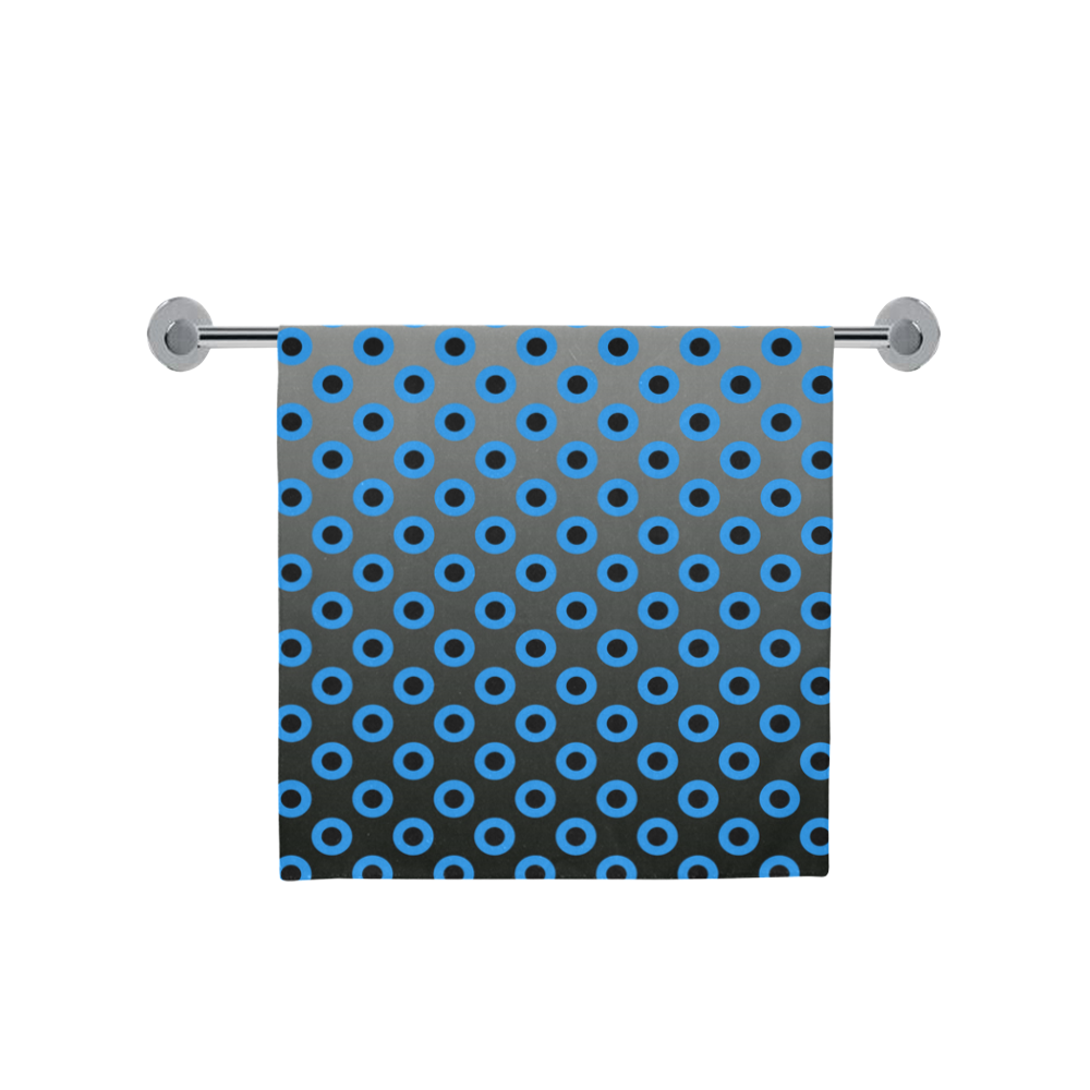 Gradient circles Bath Towel 30"x56"