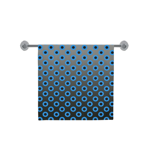 Gradient circles Bath Towel 30"x56"