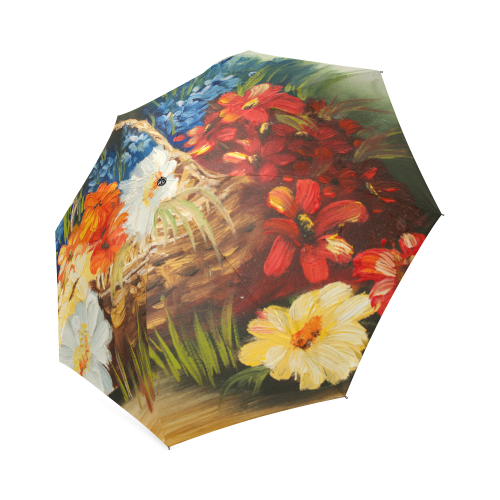 summer basket Foldable Umbrella (Model U01)