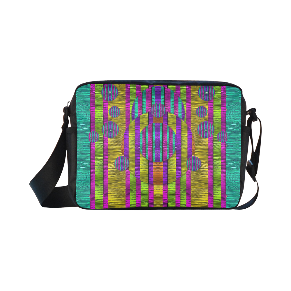 Our world filled of wonderful colors in love Classic Cross-body Nylon Bags (Model 1632)