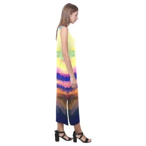 OBRUTA Phaedra Sleeveless Open Fork Long Dress (Model D08)