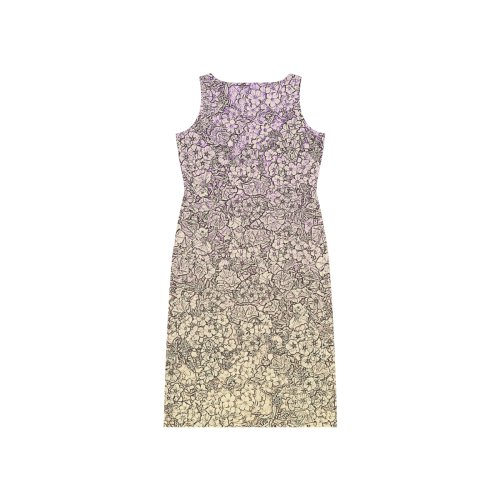 FLORA Phaedra Sleeveless Open Fork Long Dress (Model D08)