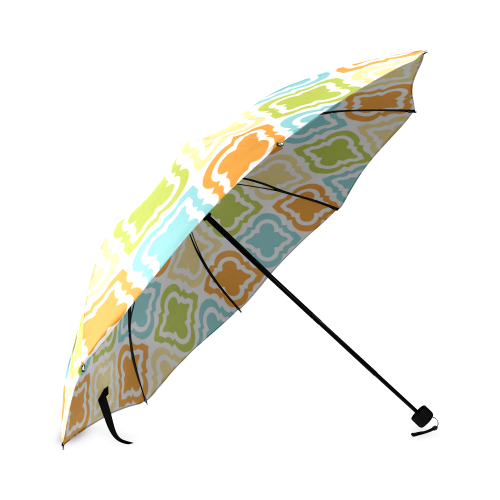 Colorful Tile Foldable Umbrella (Model U01)