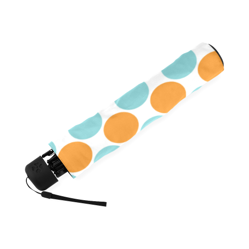 Colorful Polka Dots Foldable Umbrella (Model U01)