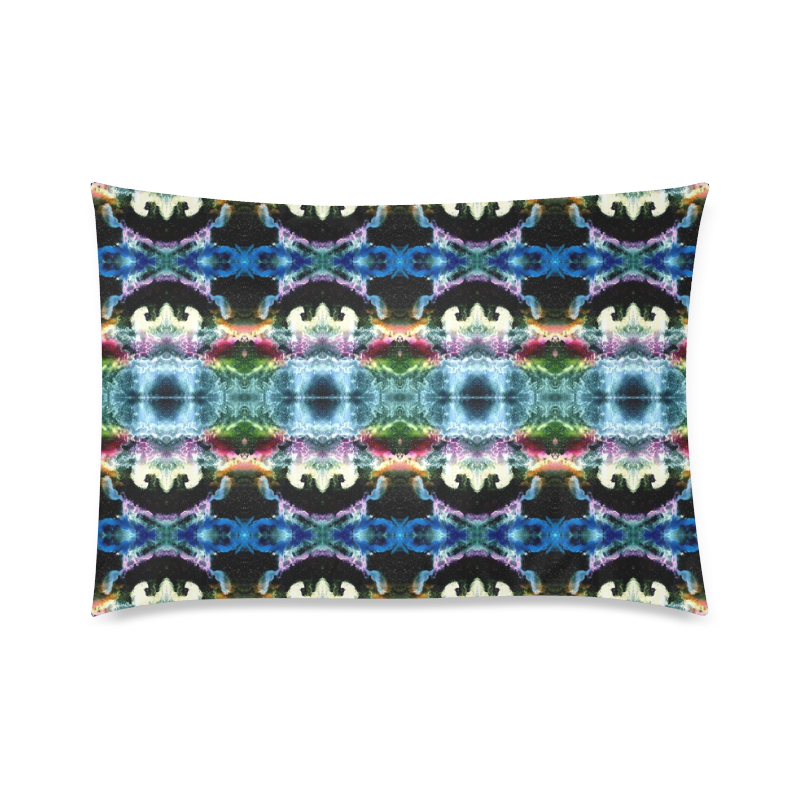 In Space Pattern Custom Zippered Pillow Case 20"x30"(Twin Sides)