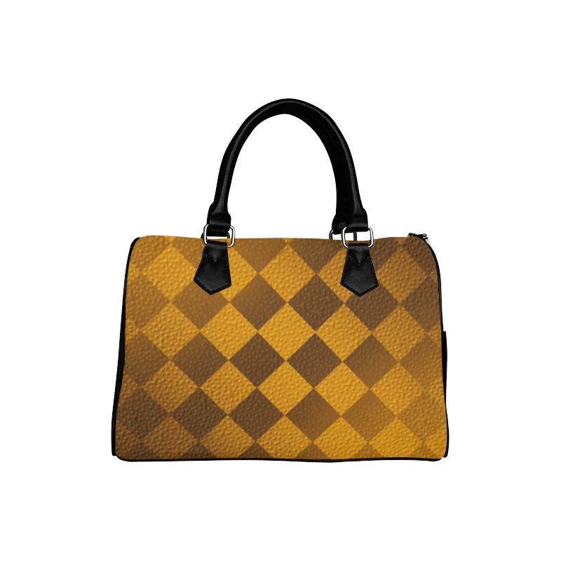 Thanksgiving Earthtone Square Boston Handbag (Model 1621)