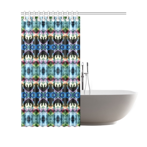 In Space Pattern Shower Curtain 69"x70"