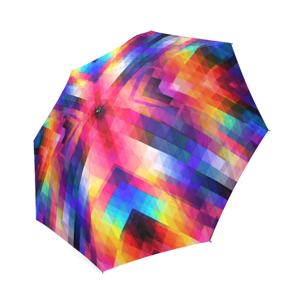 Psycho geometry Foldable Umbrella (Model U01)