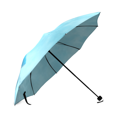 blue elephant Foldable Umbrella (Model U01)