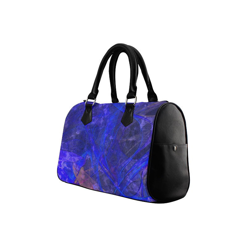 abstract art 916E Boston Handbag (Model 1621)