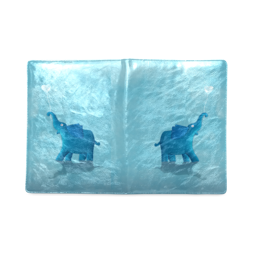 blue elephant Custom NoteBook B5