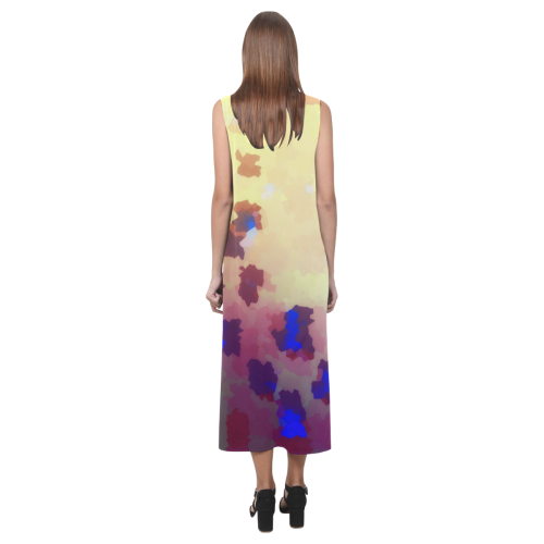 AUTUMN Phaedra Sleeveless Open Fork Long Dress (Model D08)