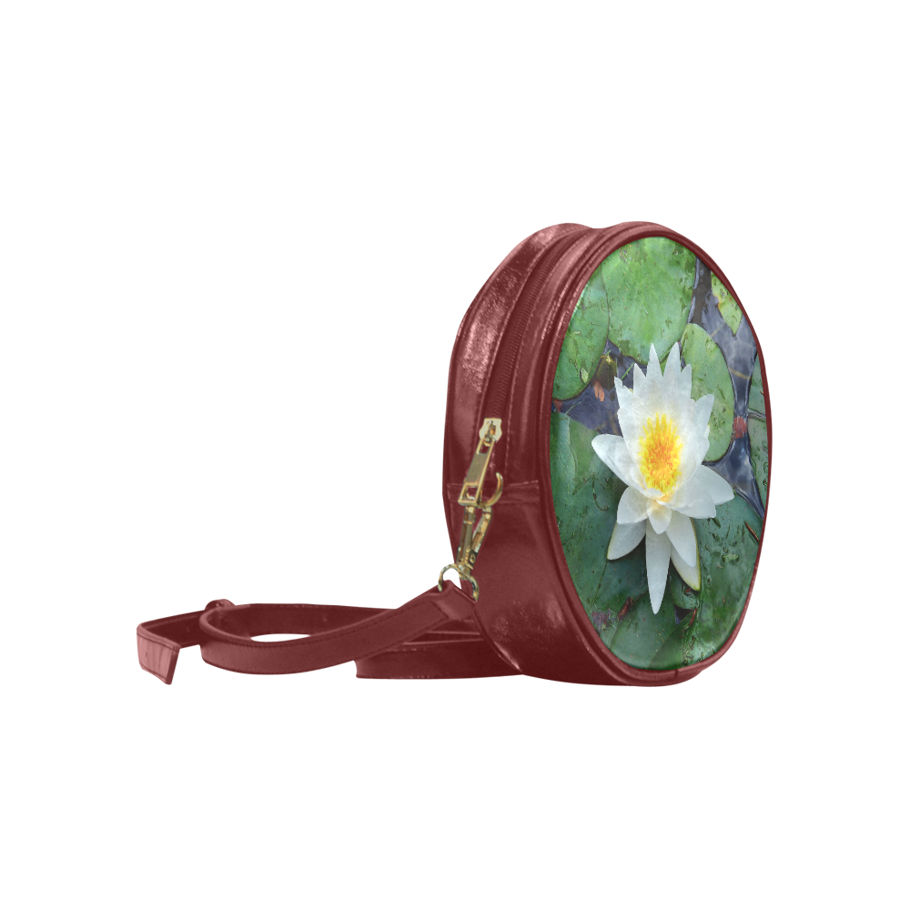 Waterlily Round Sling Bag (Model 1647)