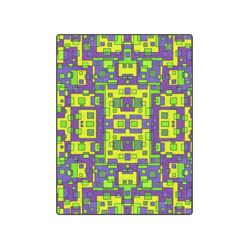 Overlap squares Blanket 50"x60"