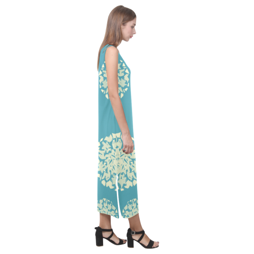 DANDELIONS Phaedra Sleeveless Open Fork Long Dress (Model D08)