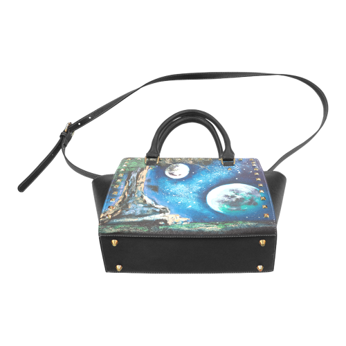 cosmo night Rivet Shoulder Handbag (Model 1645)