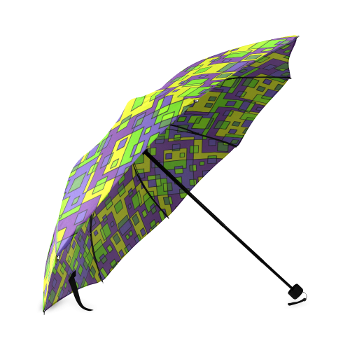 Overlap squares Foldable Umbrella (Model U01)