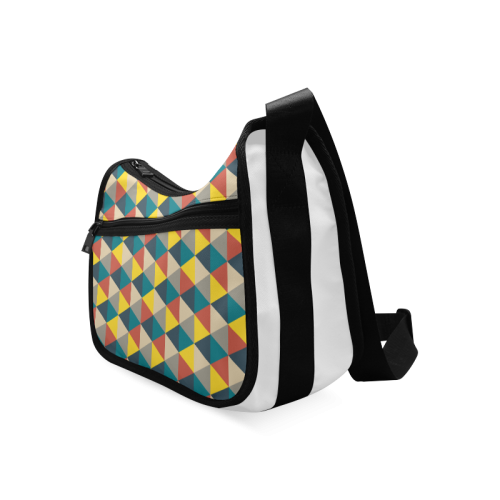 Colorful geometric   - design and vector Crossbody Bags (Model 1616)