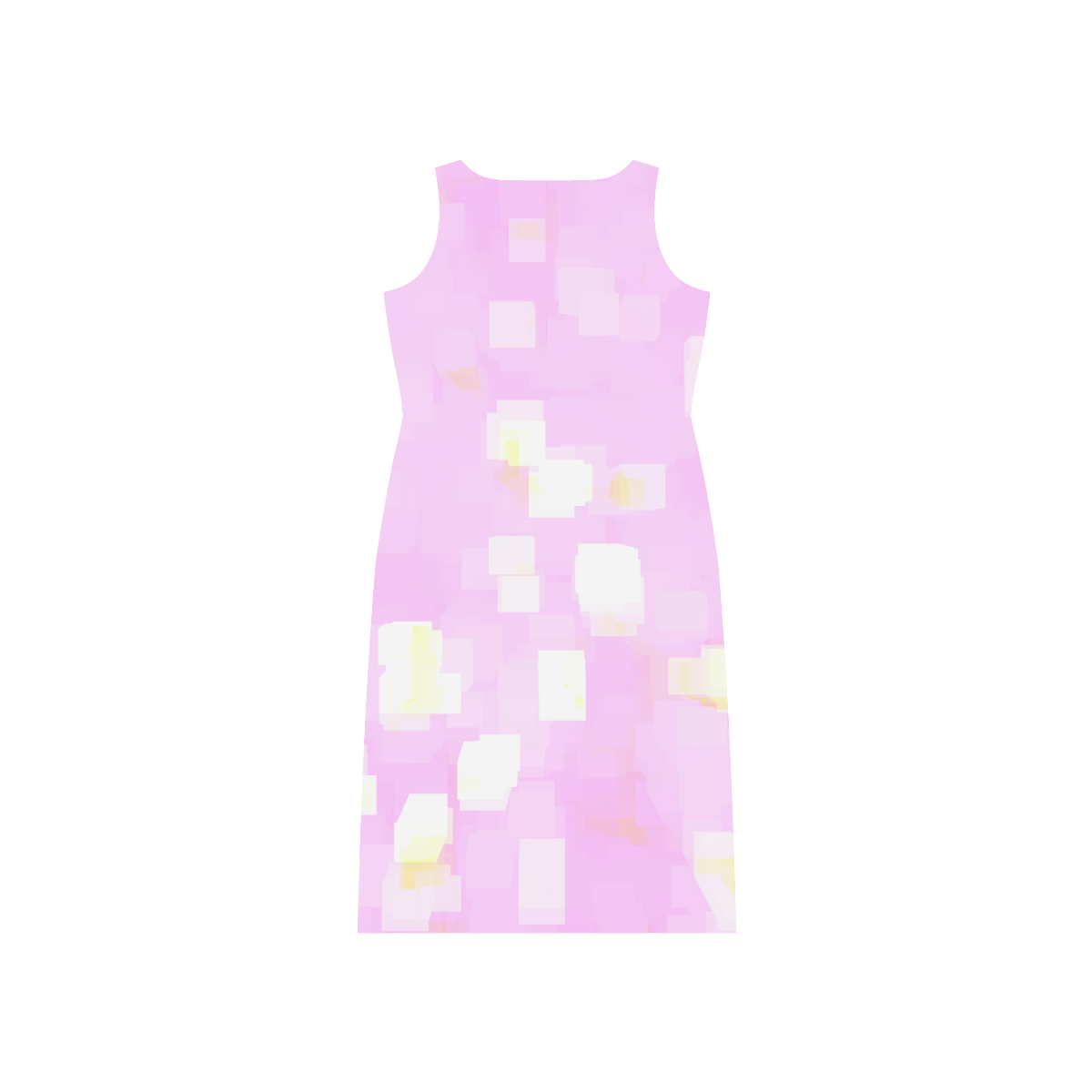 SQUARES Phaedra Sleeveless Open Fork Long Dress (Model D08)