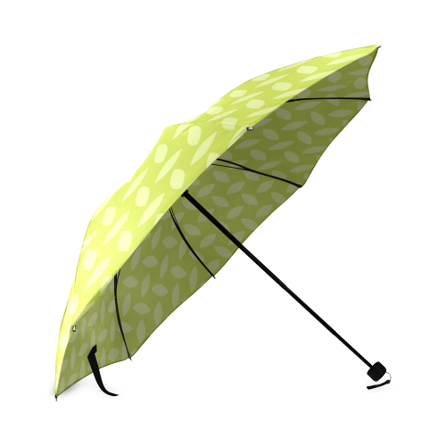 Green Leaves Foldable Umbrella (Model U01)