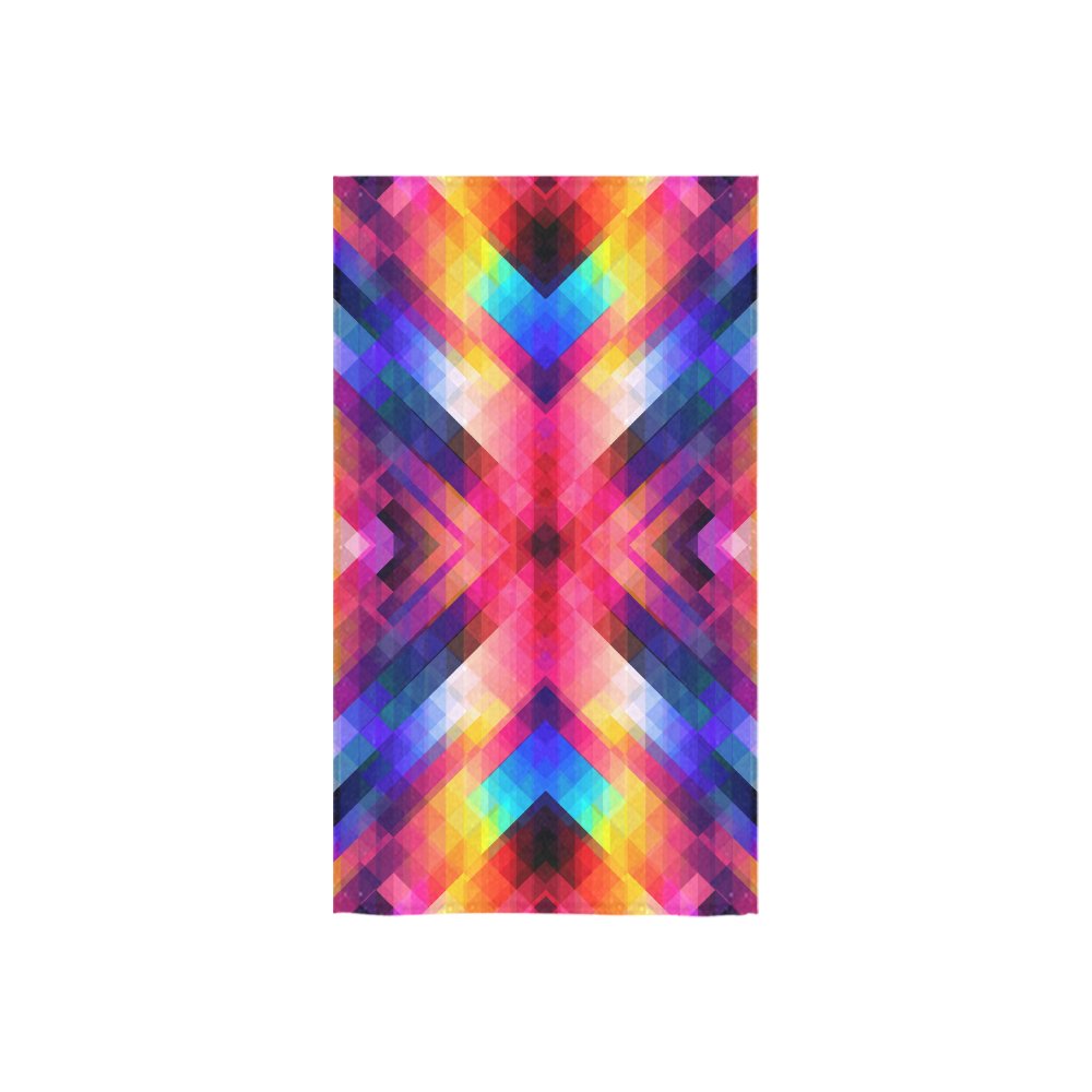 Psycho geometry Custom Towel 16"x28"
