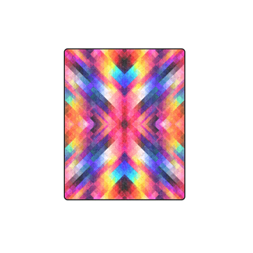 Psycho geometry Blanket 40"x50"