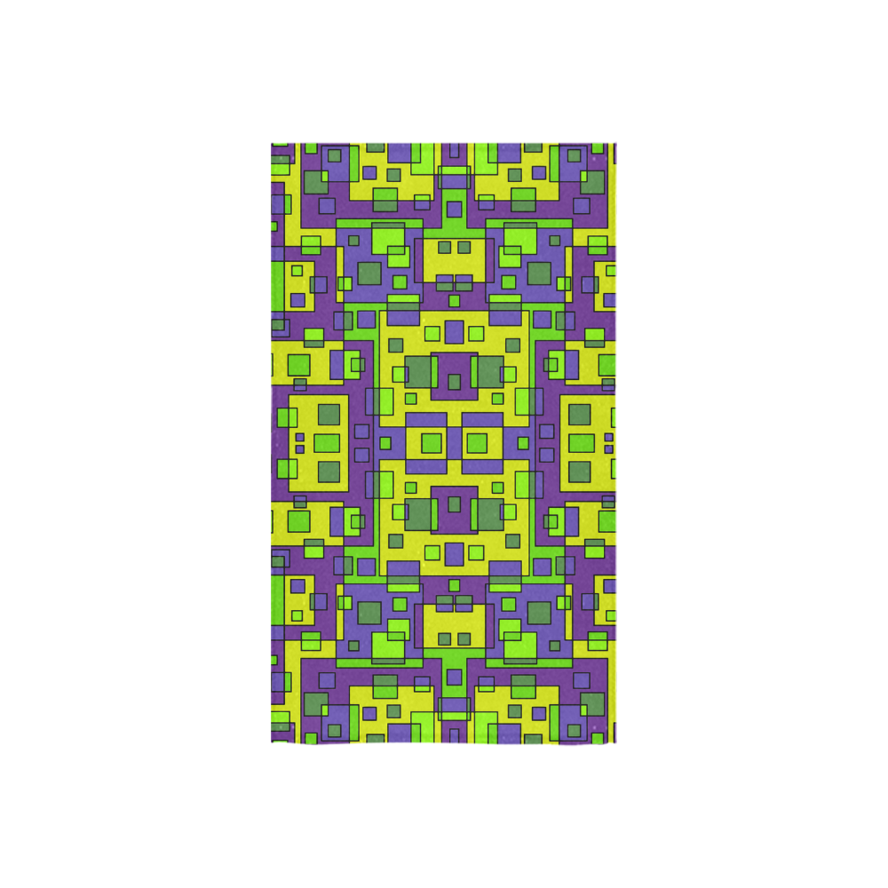 Overlap squares Custom Towel 16"x28"