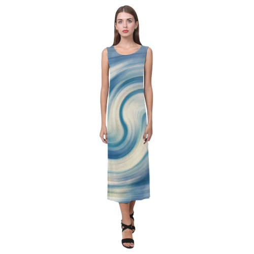 WAVE Phaedra Sleeveless Open Fork Long Dress (Model D08)