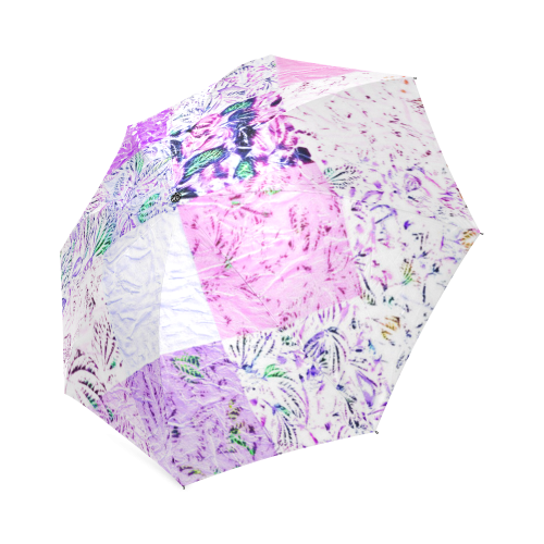 Foliage Patchwork #1 - Jera Nour Foldable Umbrella (Model U01)