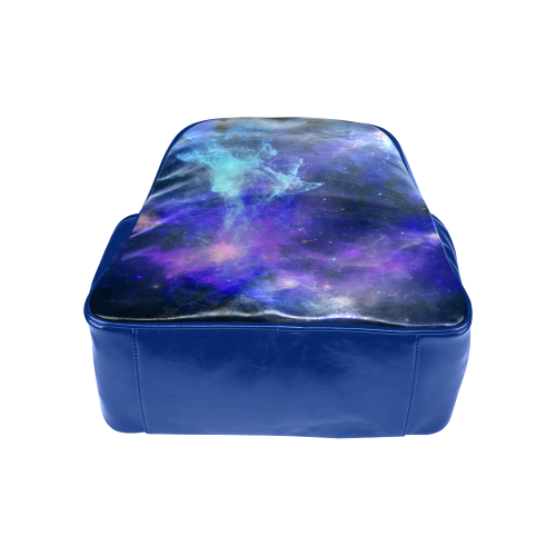 Blue Galaxy Multi-Pockets Backpack (Model 1636)