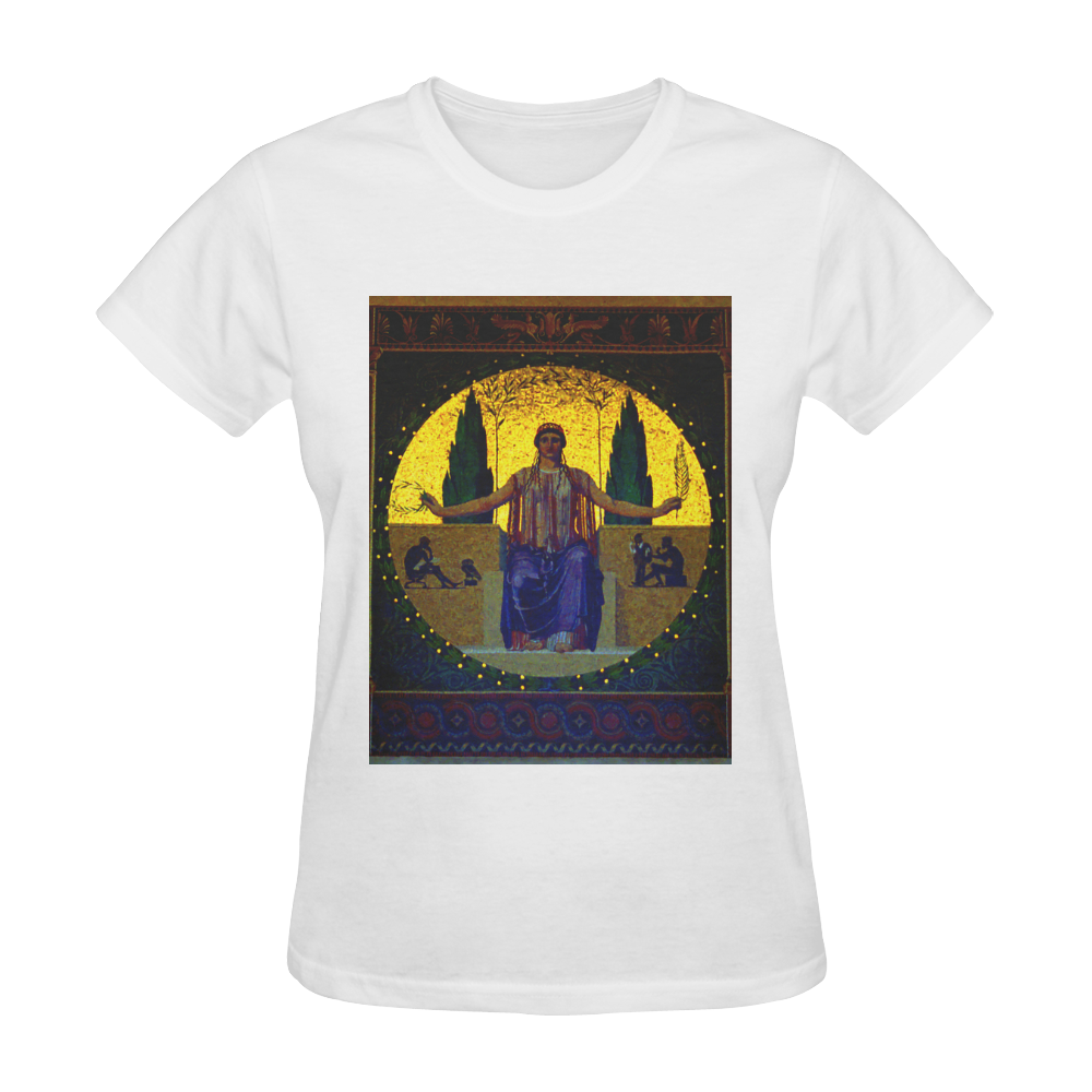 Peace Goddess Sunny Women's T-shirt (Model T05)