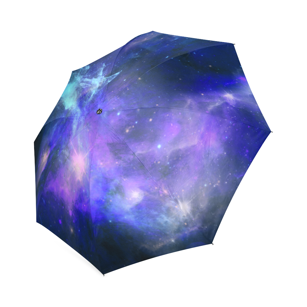 Blue Galaxy Foldable Umbrella (Model U01)