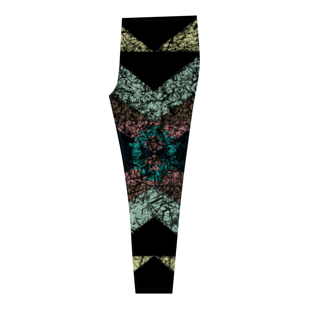 Multicolor Indian Aztec Geometric Art Women's Joggers main image 0