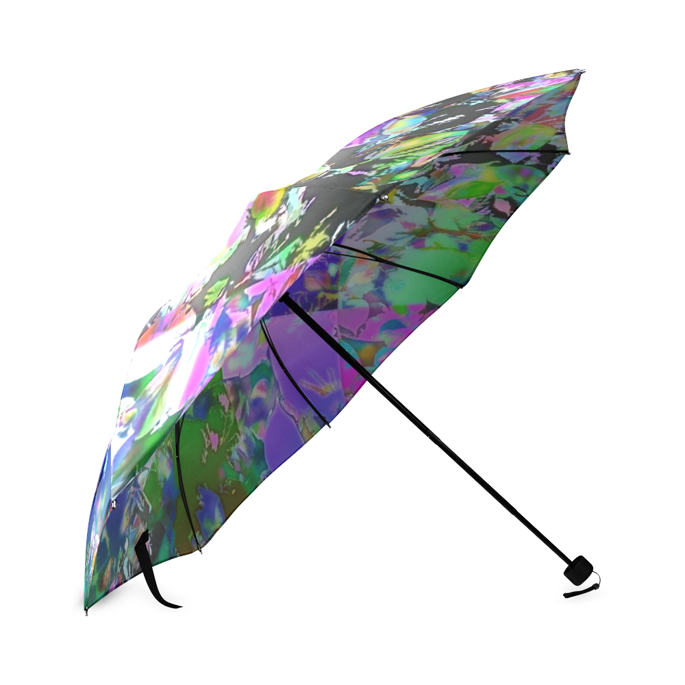 Foliage Patchwork #12 - Jera Nour Foldable Umbrella (Model U01)