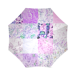 Foliage Patchwork #1 - Jera Nour Foldable Umbrella (Model U01)
