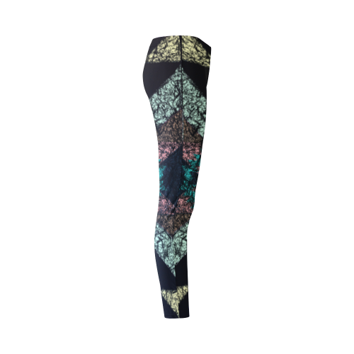 Native American Tribal Navajo Indians Aztec Print Pattern Women Leggings main image 1