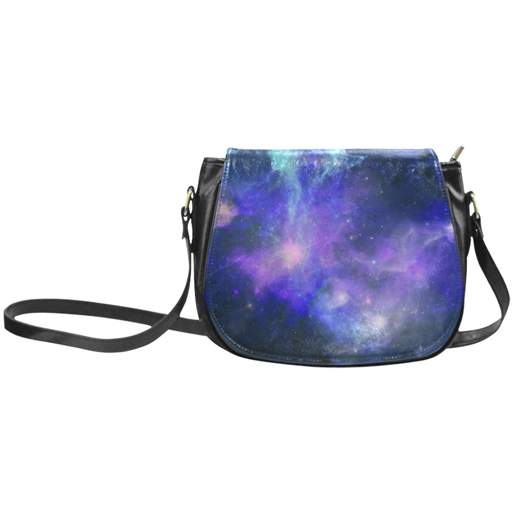 Blue Galaxy Classic Saddle Bag/Large (Model 1648)