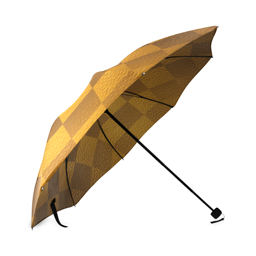 Thanksgiving Earthtone Square Foldable Umbrella (Model U01)