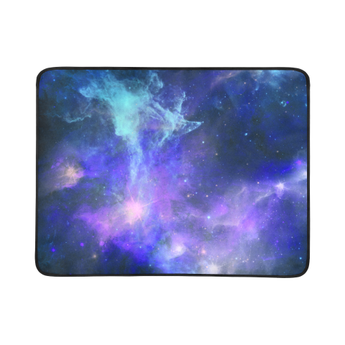 Blue Galaxy Beach Mat 78"x 60"