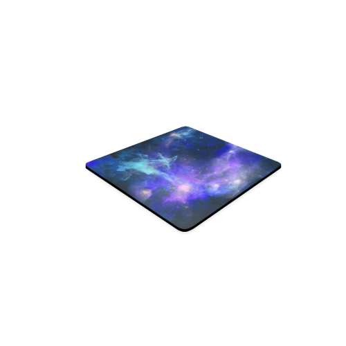 Blue Galaxy Square Coaster
