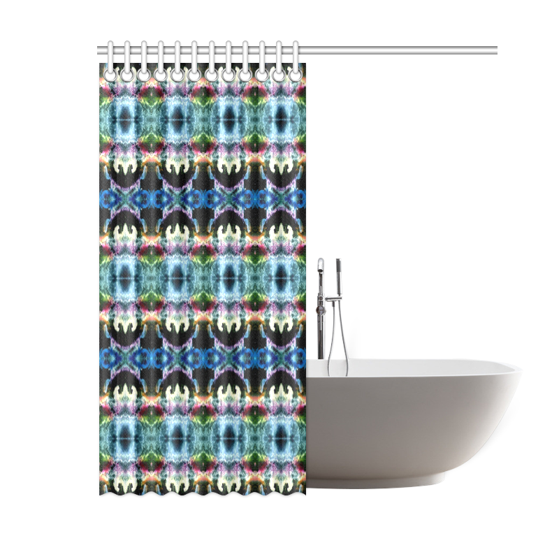 In Space Pattern Shower Curtain 60"x72"