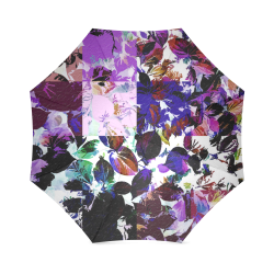 Foliage Patchwork #2 - Jera Nour Foldable Umbrella (Model U01)