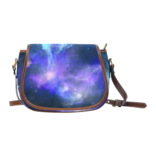Blue Galaxy Saddle Bag/Large (Model 1649)