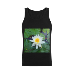 Waterlily Plus-size Men's Shoulder-Free Tank Top (Model T33)