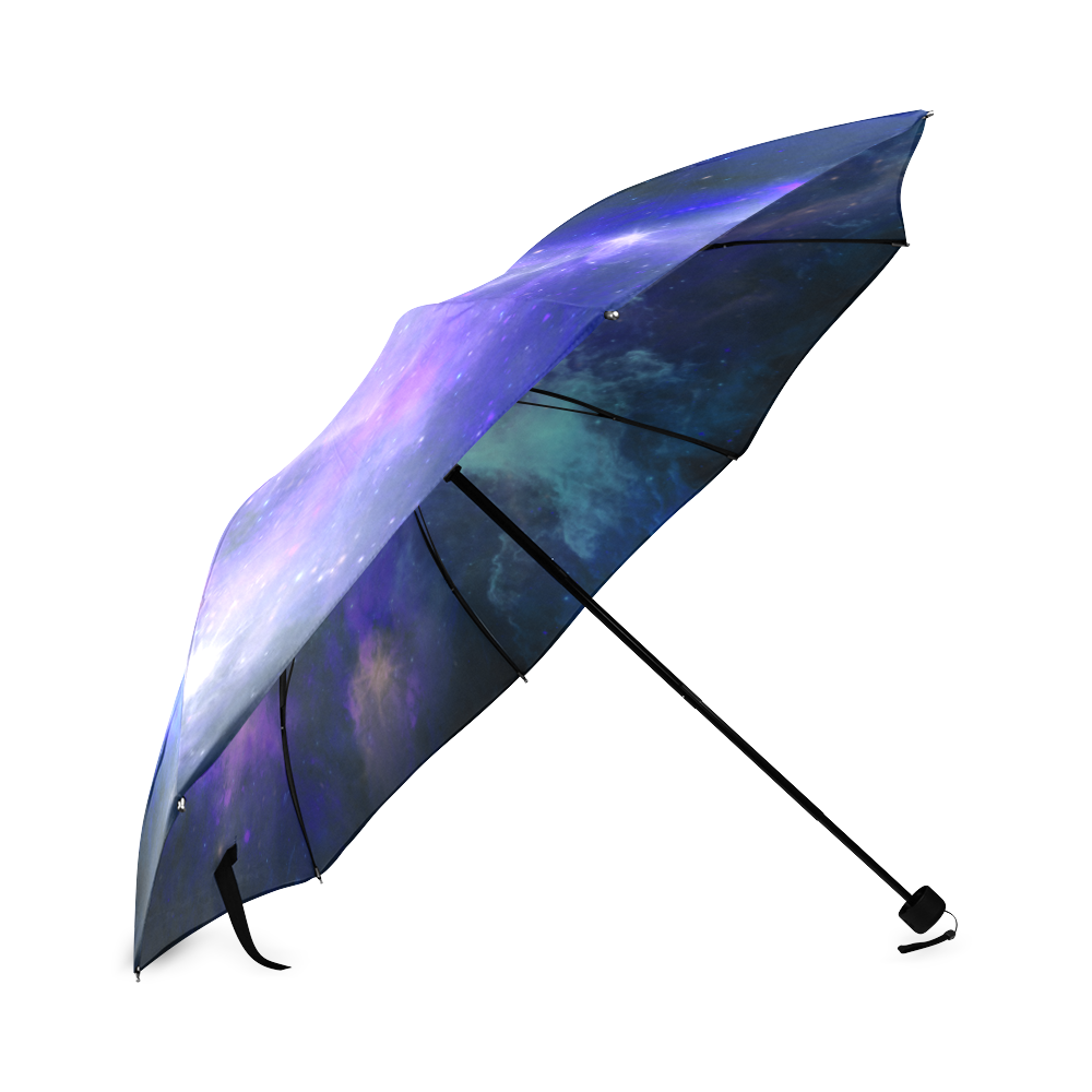 Blue Galaxy Foldable Umbrella (Model U01)