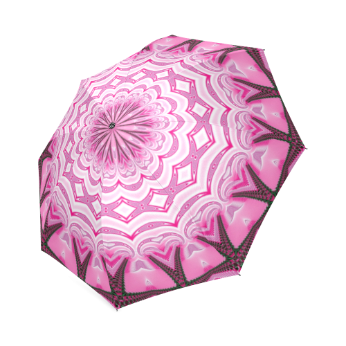 Fractal Kaleidoscope Mandala Flower Abstract 16 Foldable Umbrella (Model U01)